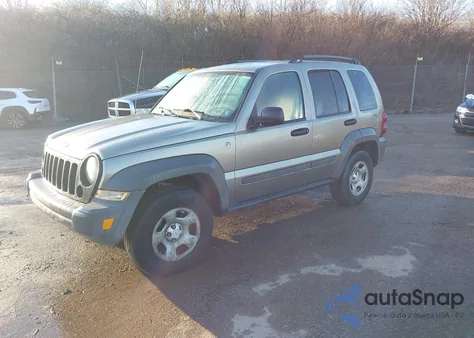 2007 Jeep Liberty Sport из США, поврежденный, VIN 1J4GL48K97W573306